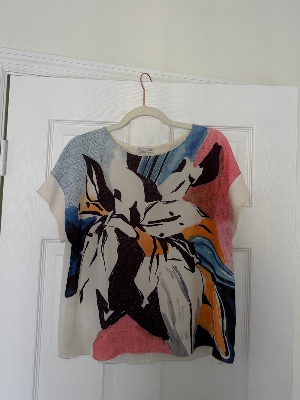 Zara Floral Print Shirt